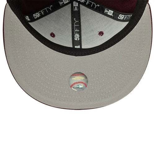 Athletics MLB Dark Purple 59FIFTY Fitted Cap