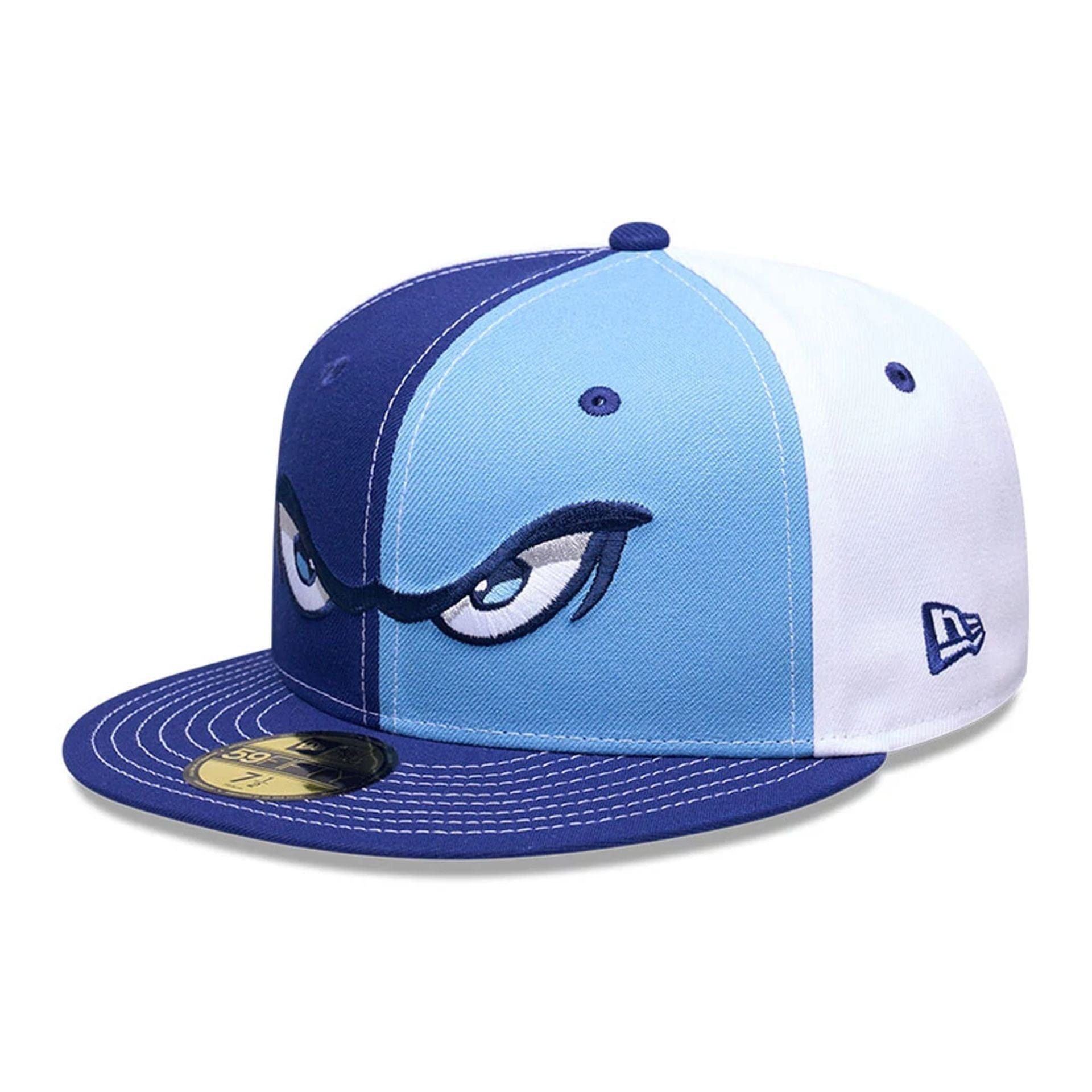 Lake Elsinore Storm MiLB Pinwheel Pastel Blue 59FIFTY Fitted Cap