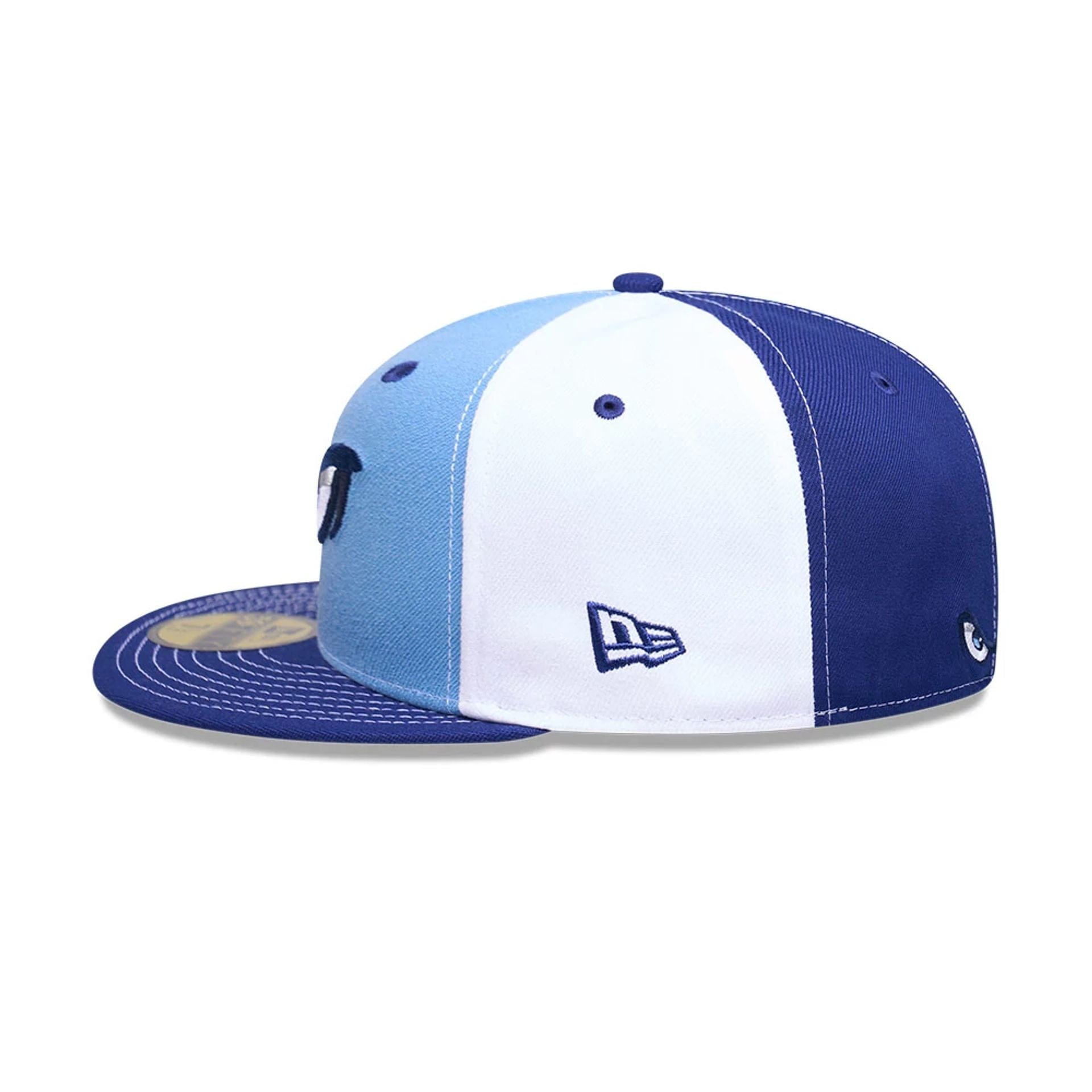 Lake Elsinore Storm MiLB Pinwheel Pastel Blue 59FIFTY Fitted Cap