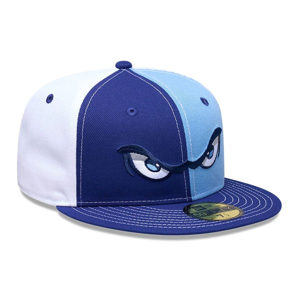 Lake Elsinore Storm MiLB Pinwheel Pastel Blue 59FIFTY Fitted Cap