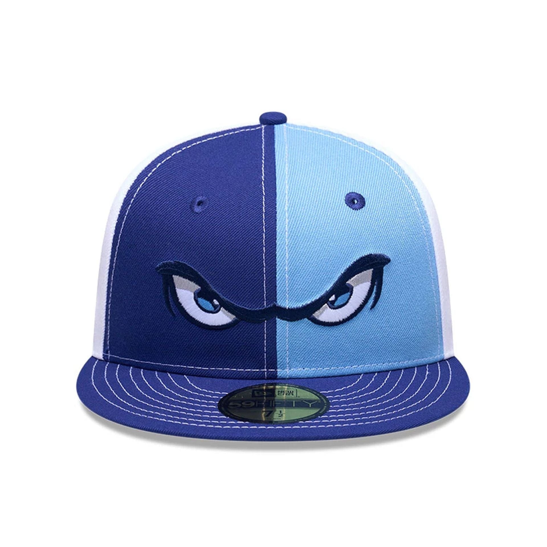 Lake Elsinore Storm MiLB Pinwheel Pastel Blue 59FIFTY Fitted Cap