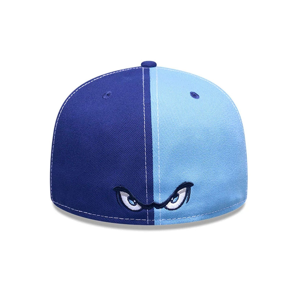 Lake Elsinore Storm MiLB Pinwheel Pastel Blue 59FIFTY Fitted Cap