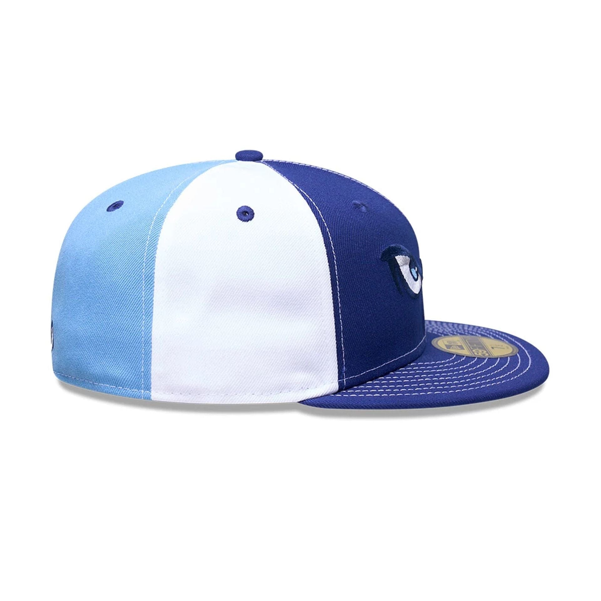 Lake Elsinore Storm MiLB Pinwheel Pastel Blue 59FIFTY Fitted Cap