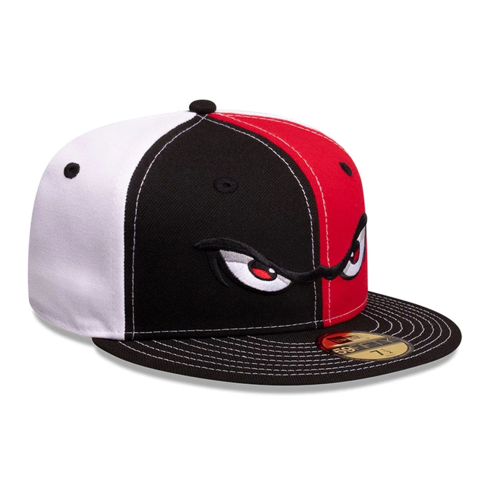 Lake Elsinore Storm MiLB Pinwheel Red 59FIFTY Fitted Cap
