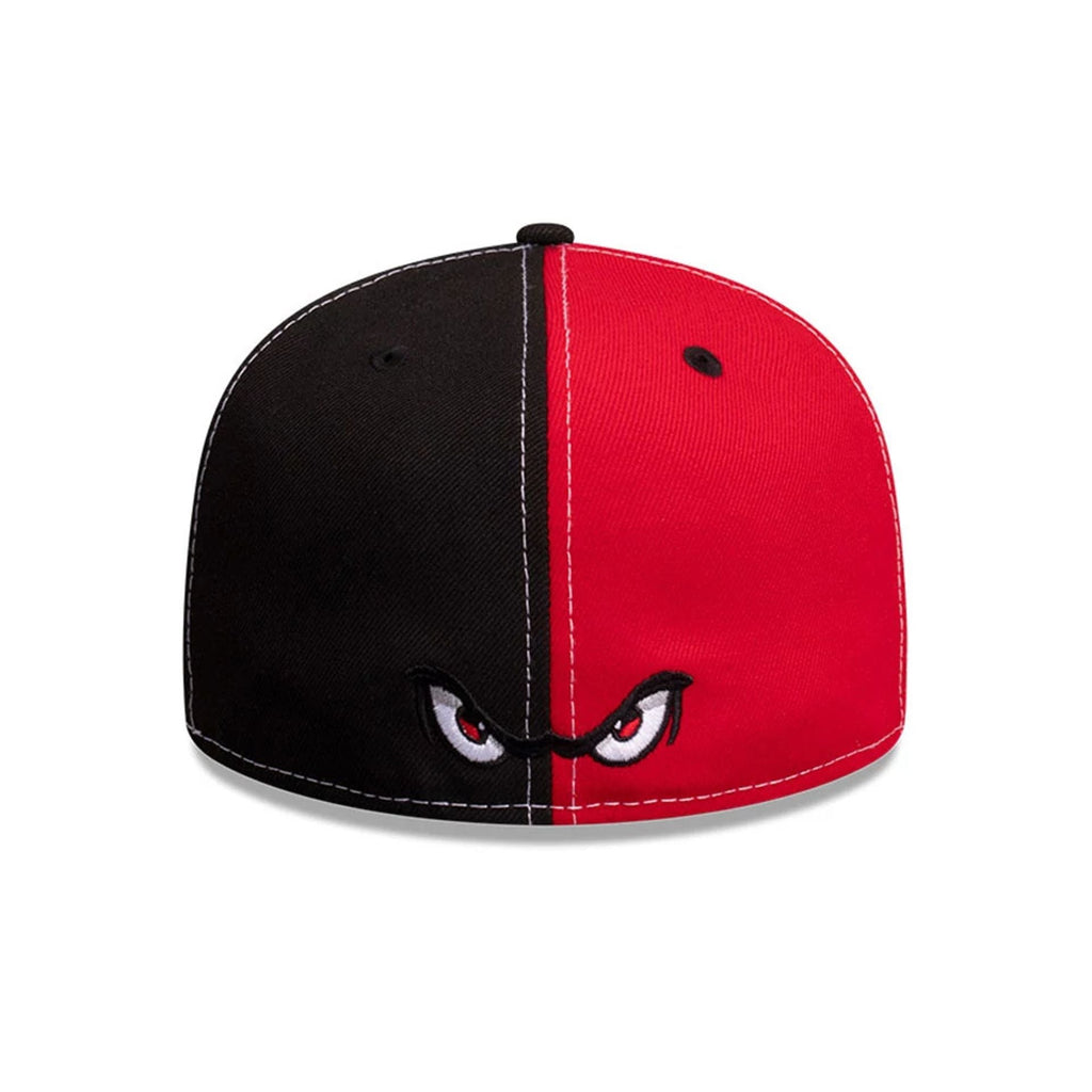 Lake Elsinore Storm MiLB Pinwheel Red 59FIFTY Fitted Cap