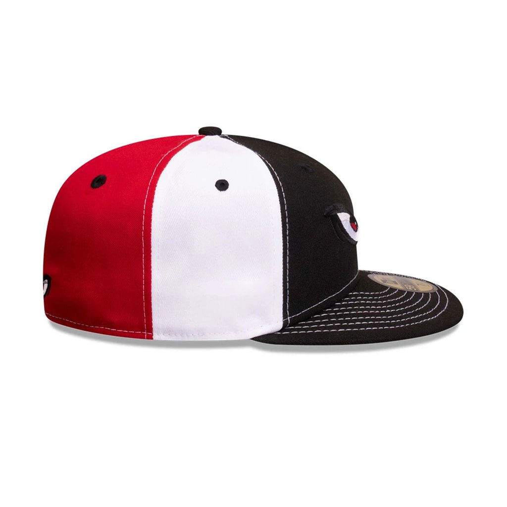 Lake Elsinore Storm MiLB Pinwheel Red 59FIFTY Fitted Cap