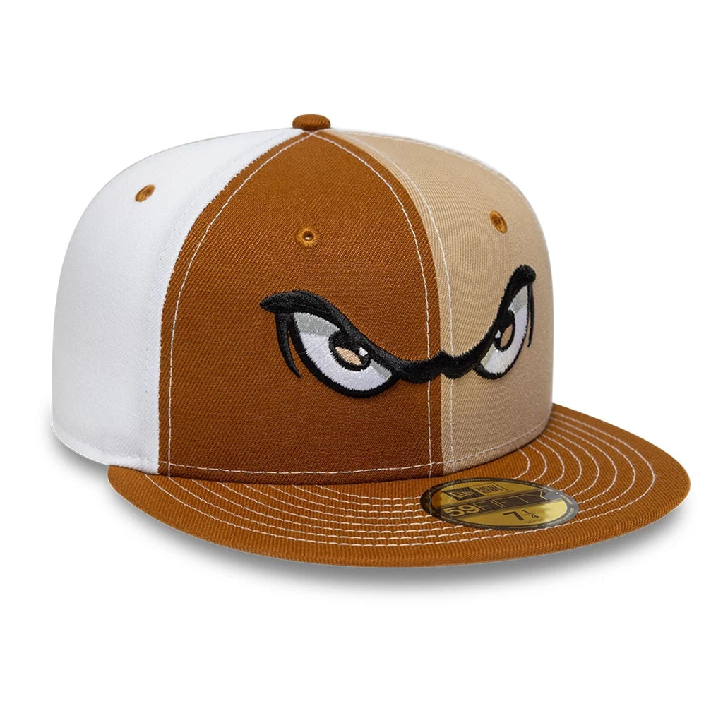 Lake Elsinore Storm MiLB Pinwheel Cream 59FIFTY Fitted Cap