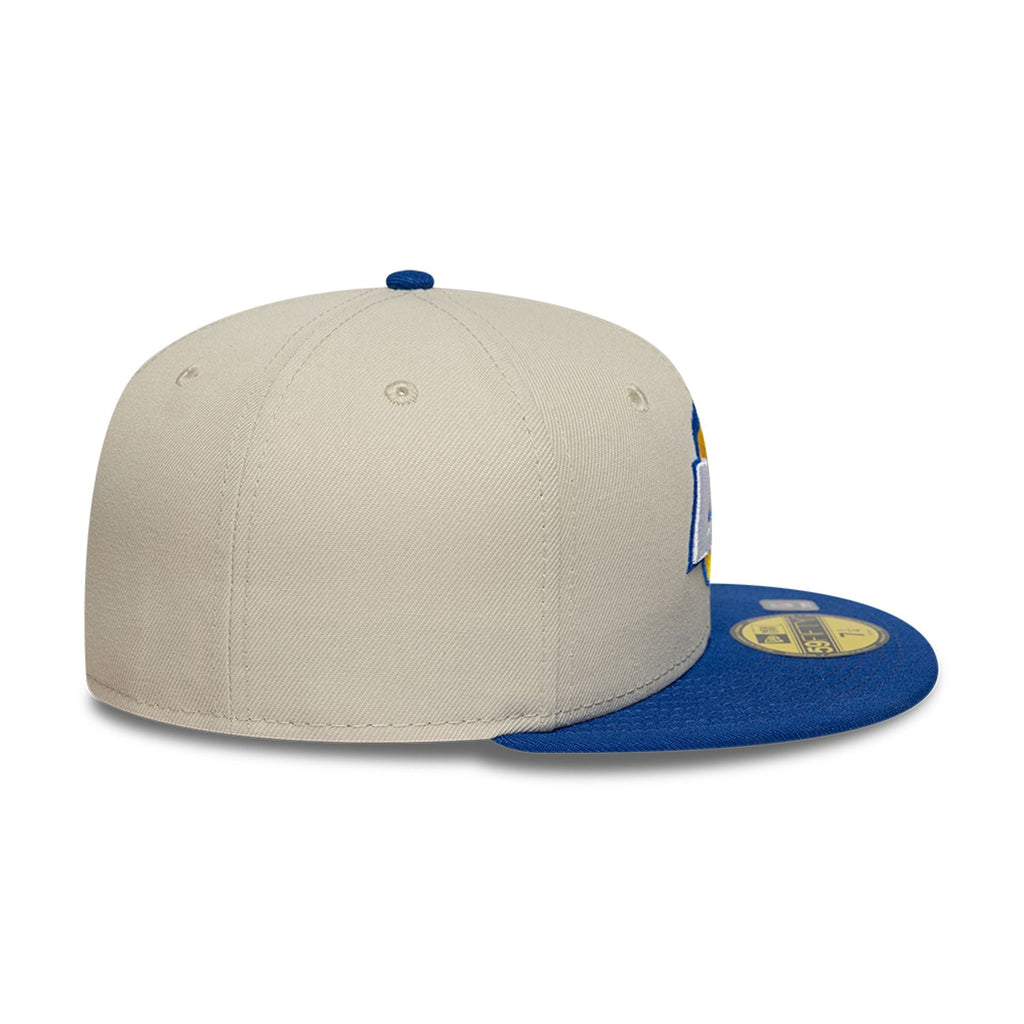 LA Rams NFL White 59FIFTY Fitted Cap