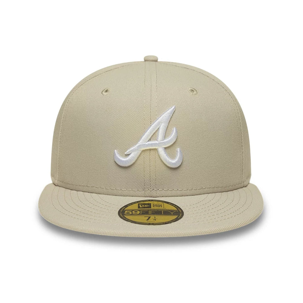 Atlanta Braves MLB Beige 59FIFTY Fitted Cap