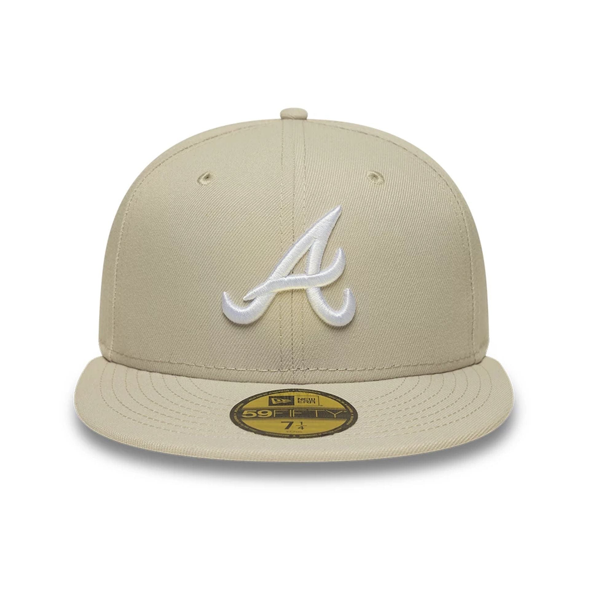 Atlanta Braves MLB Beige 59FIFTY Fitted Cap