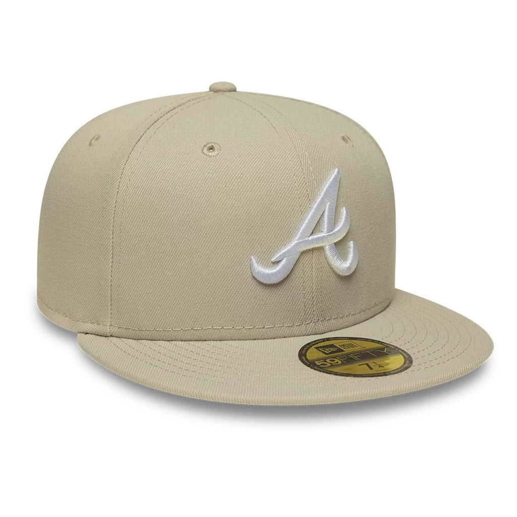 Atlanta Braves MLB Beige 59FIFTY Fitted Cap