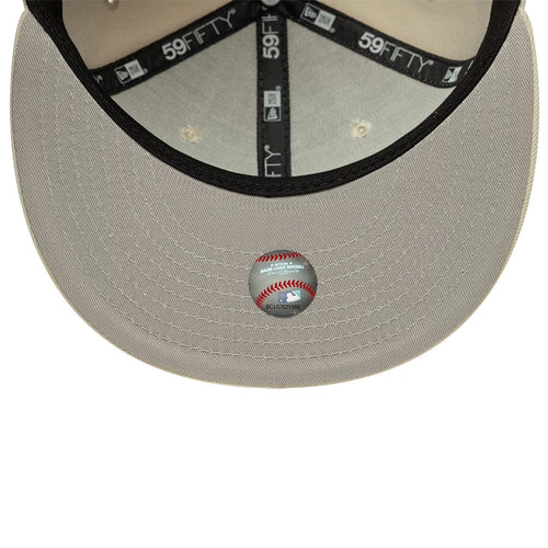 Atlanta Braves MLB Beige 59FIFTY Fitted Cap