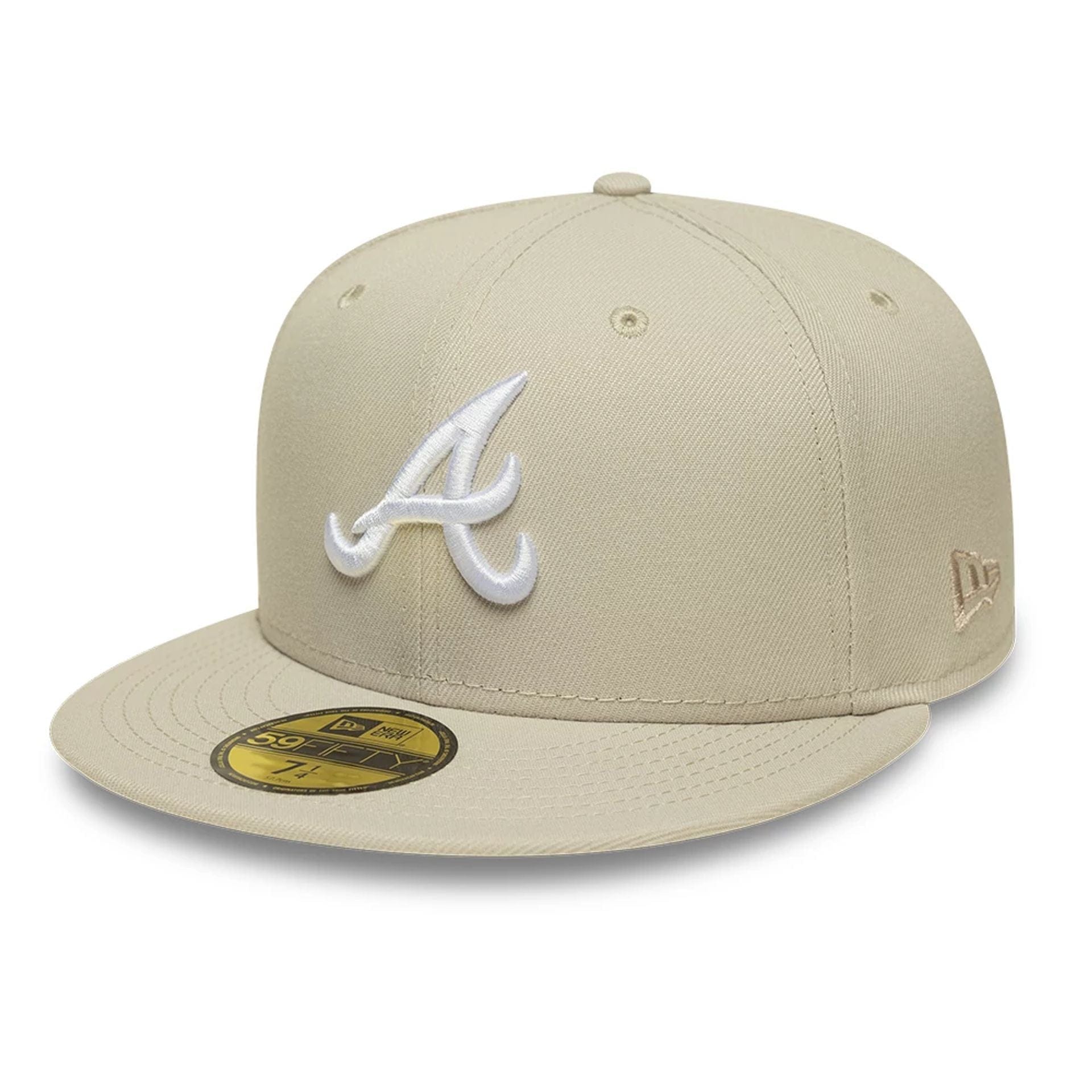 Atlanta Braves MLB Beige 59FIFTY Fitted Cap