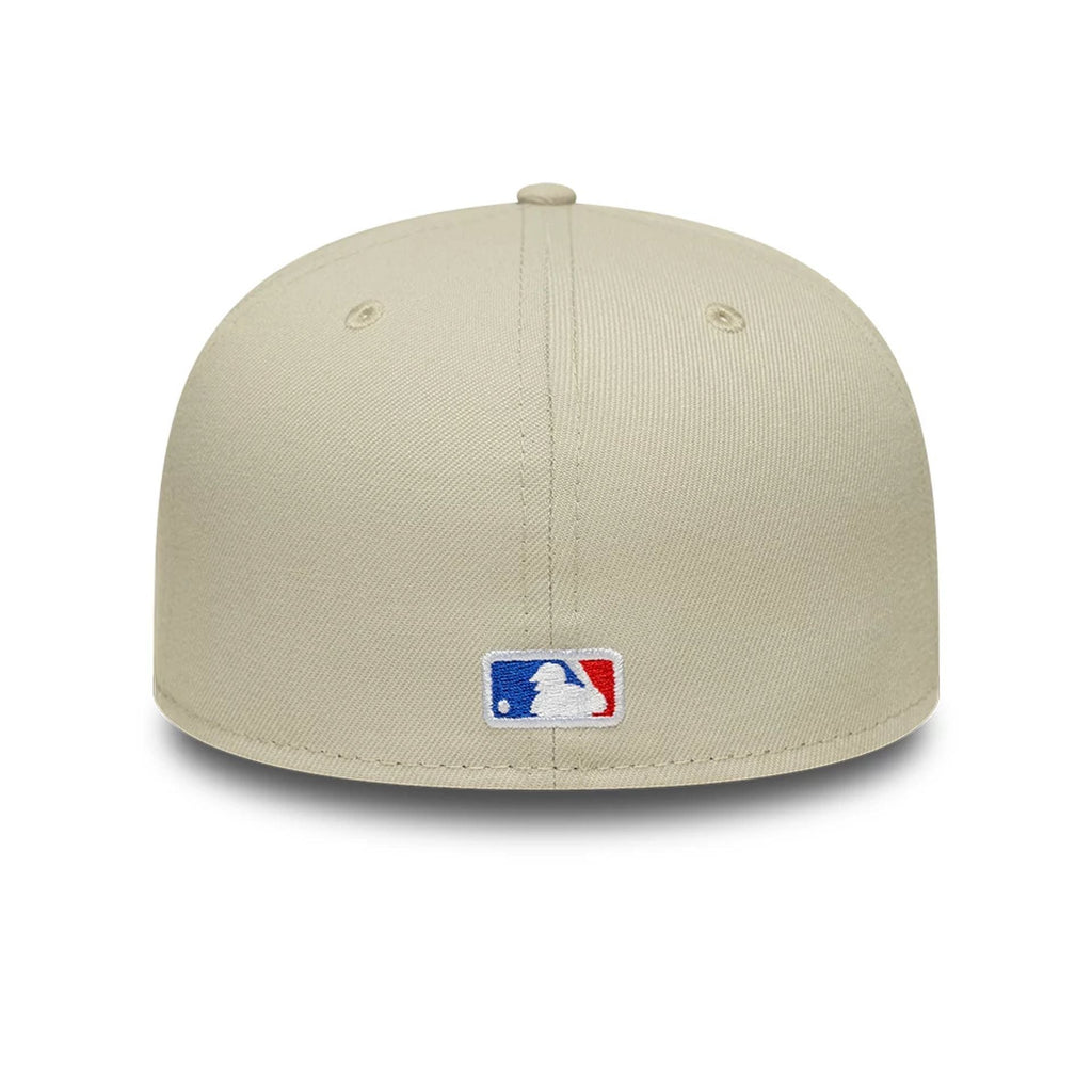 LA Dodgers MLB Beige 59FIFTY Fitted Cap
