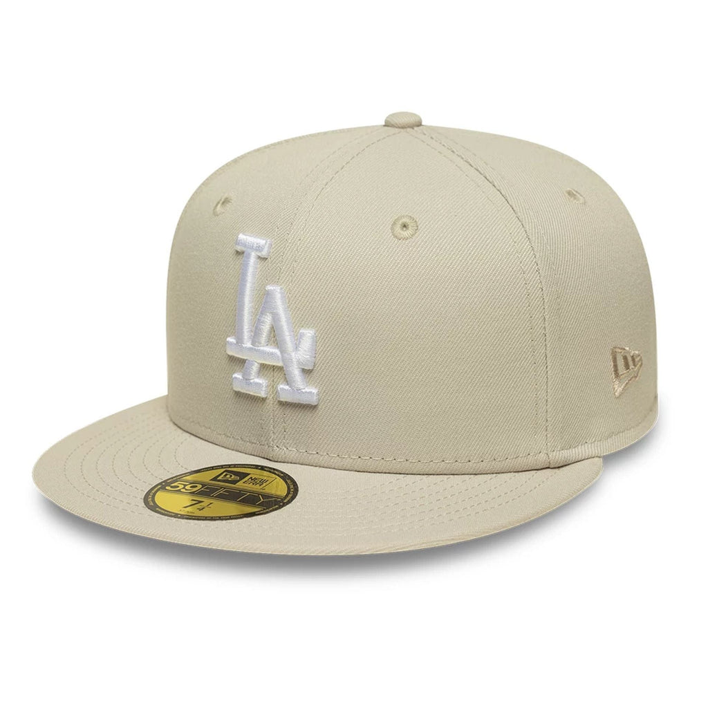 LA Dodgers MLB Beige 59FIFTY Fitted Cap