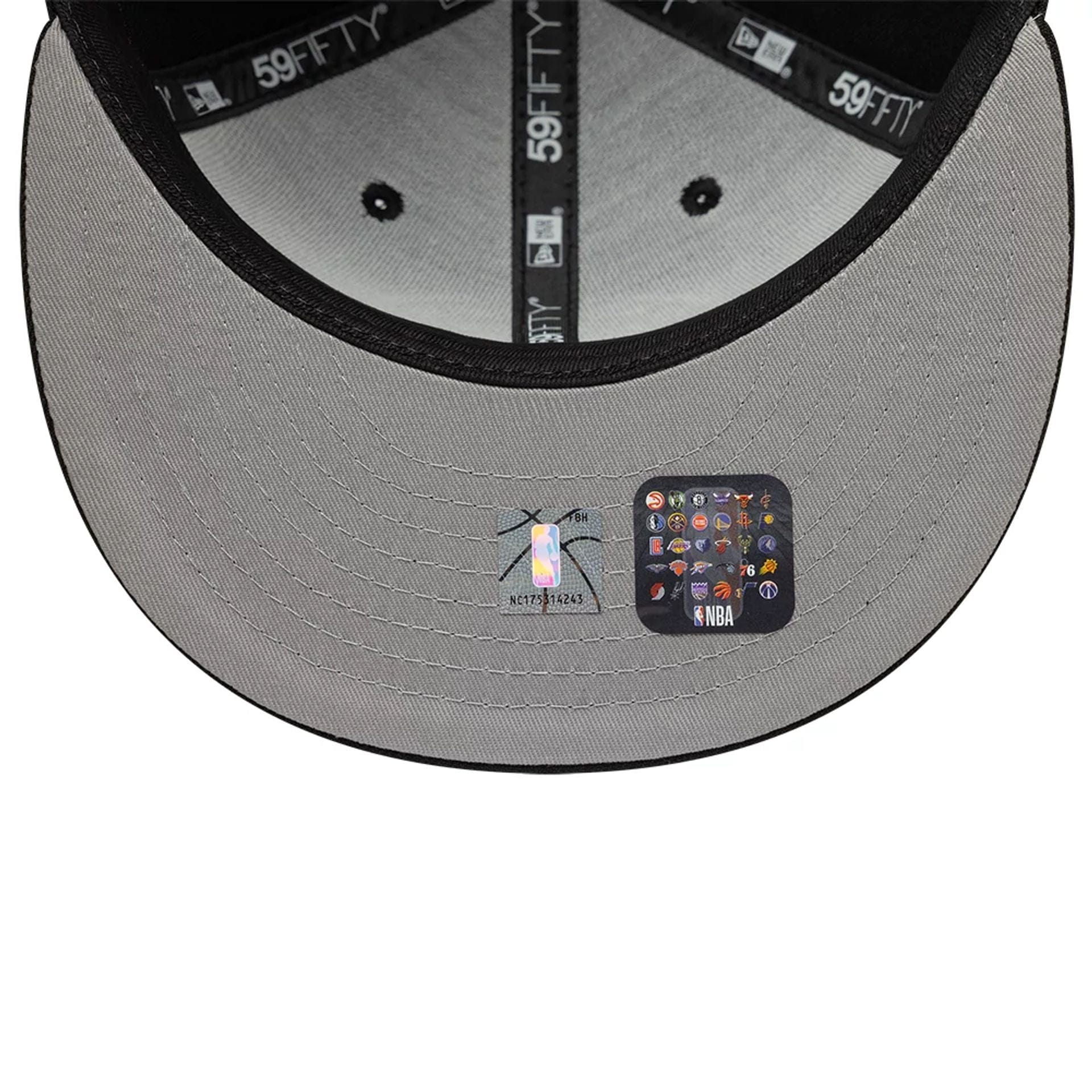 Brooklyn Nets NBA Black 59FIFTY Fitted Cap
