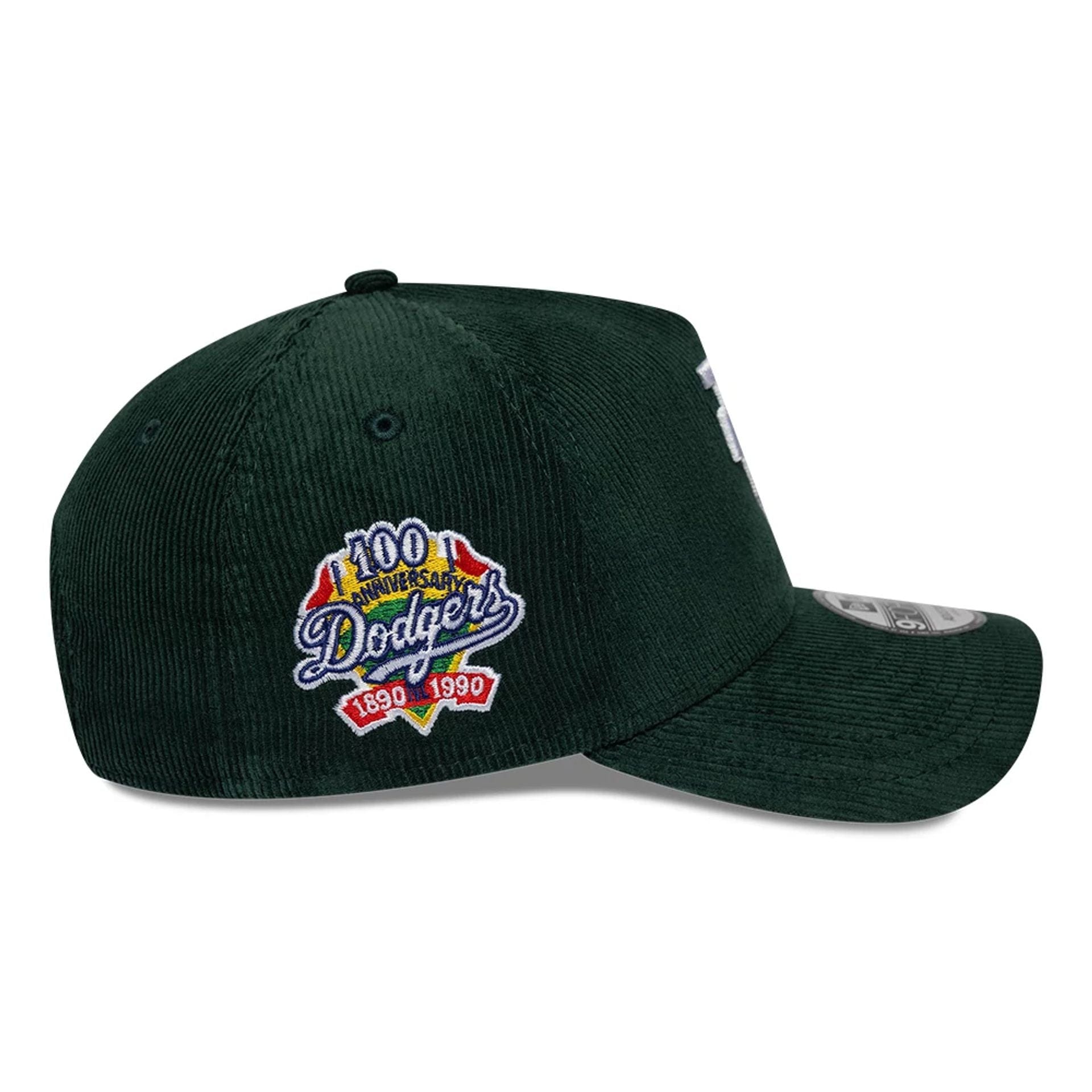 LA Dodgers MLB Upside Down Dark Green 9FORTY A-Frame Cap
