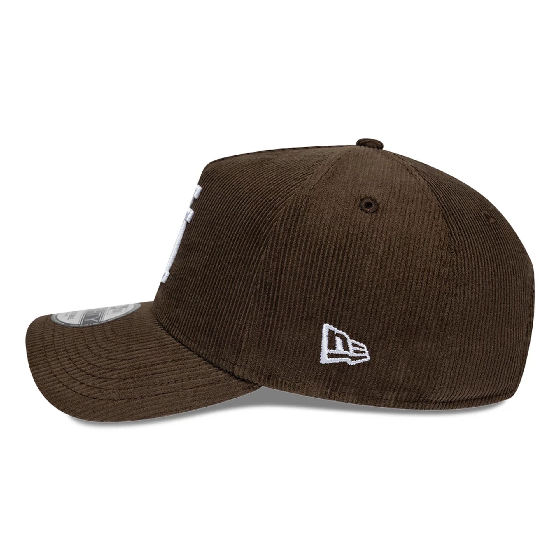 LA Dodgers MLB Upside Down Brown 9FORTY A-Frame Cap