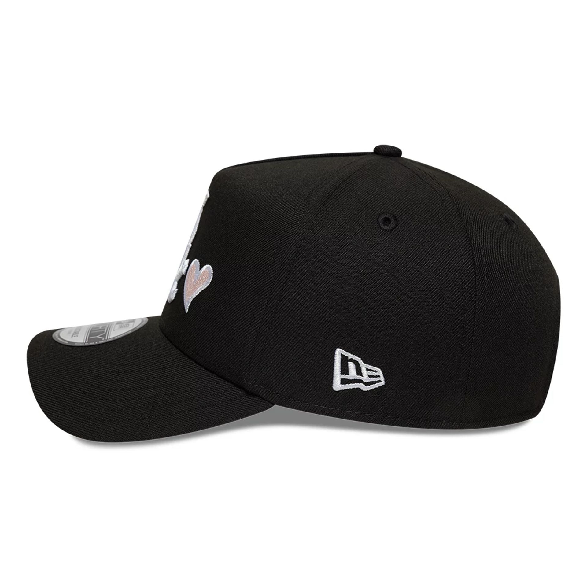 Chicago White Sox MLB Heart Black 9FORTY A-Frame Adjustable Cap