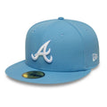 Atlanta Braves MLB Pastel Blue 59FIFTY Fitted Cap