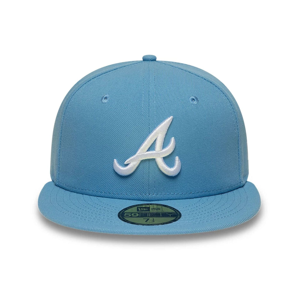 Atlanta Braves MLB Pastel Blue 59FIFTY Fitted Cap