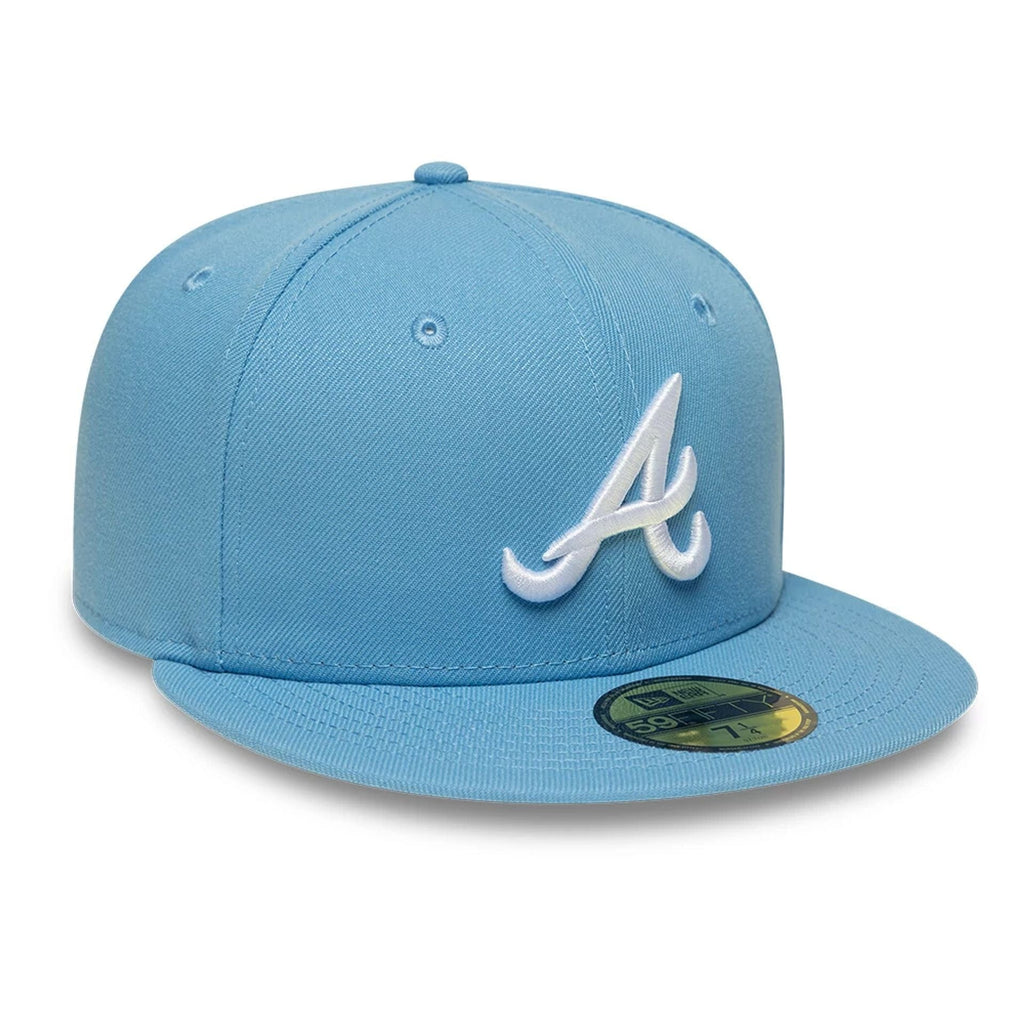 Atlanta Braves MLB Pastel Blue 59FIFTY Fitted Cap