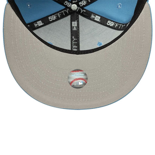 Atlanta Braves MLB Pastel Blue 59FIFTY Fitted Cap