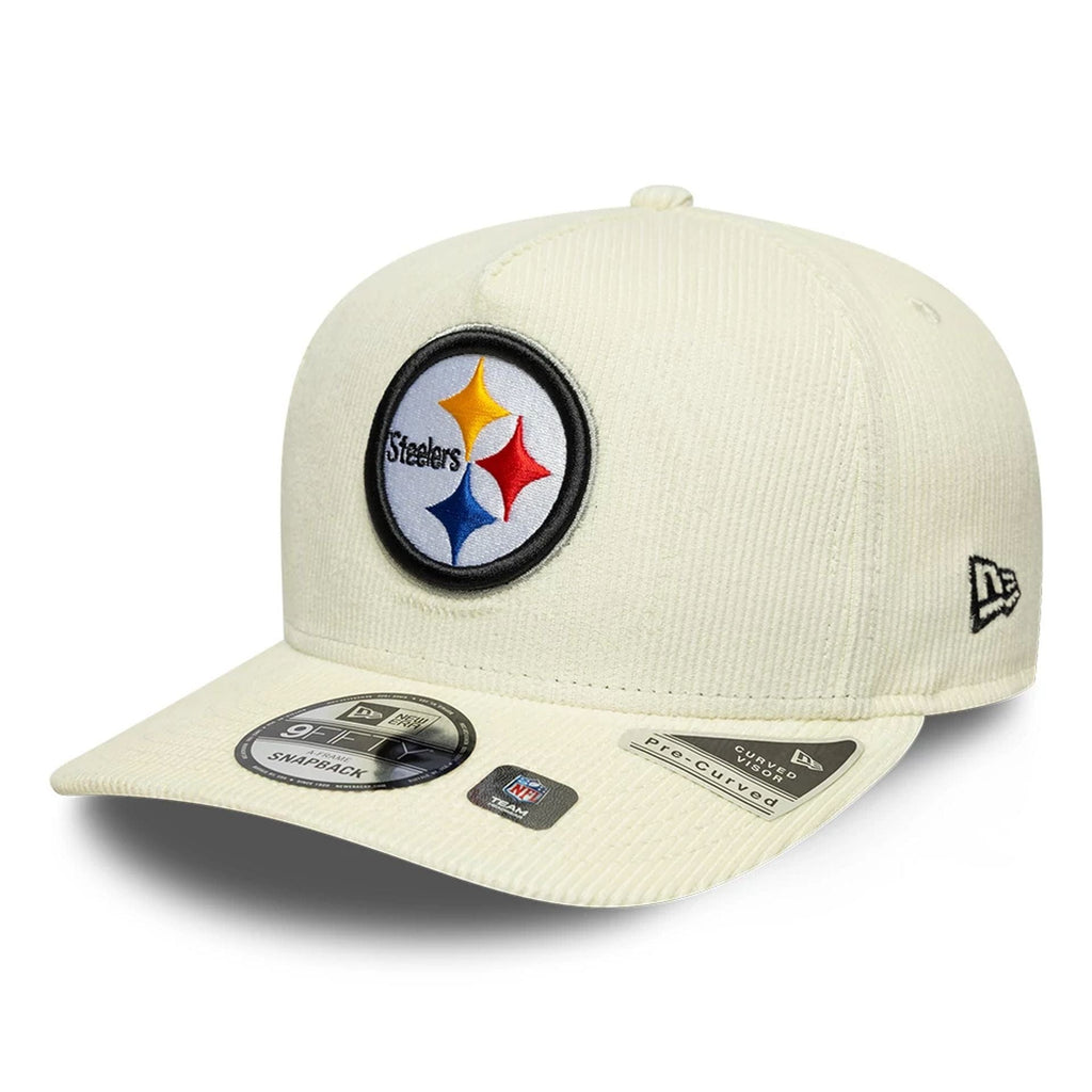Pittsburgh Steelers NFL Cream 9FIFTY A-Frame Snapback Adjustable Cap