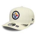 Pittsburgh Steelers NFL Cream 9FIFTY A-Frame Snapback Adjustable Cap