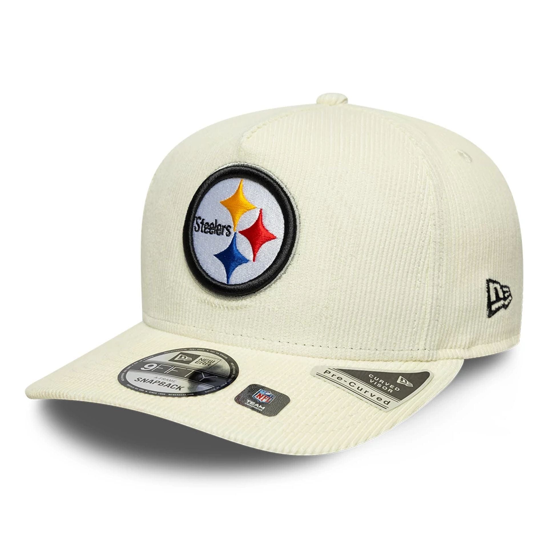 Pittsburgh Steelers NFL Cream 9FIFTY A-Frame Snapback Adjustable Cap