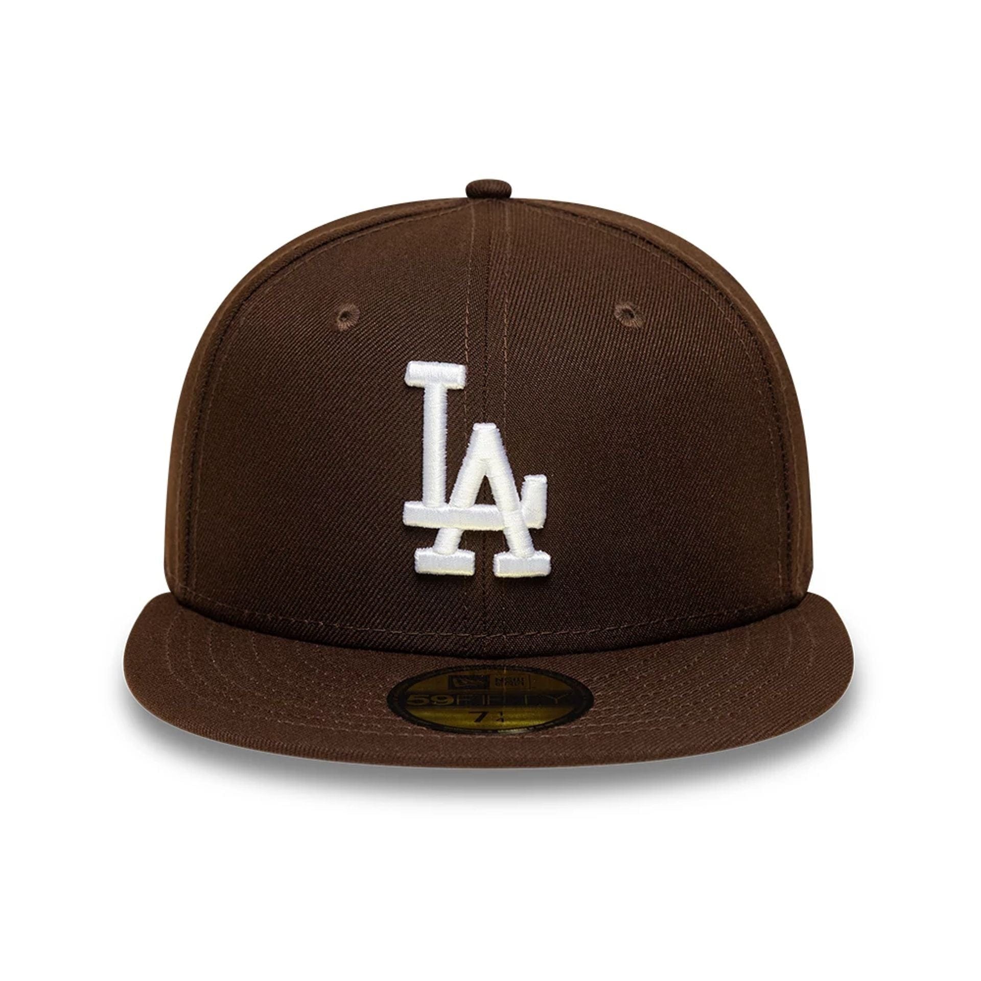 LA Dodgers MLB Dark Brown 59FIFTY Fitted Cap