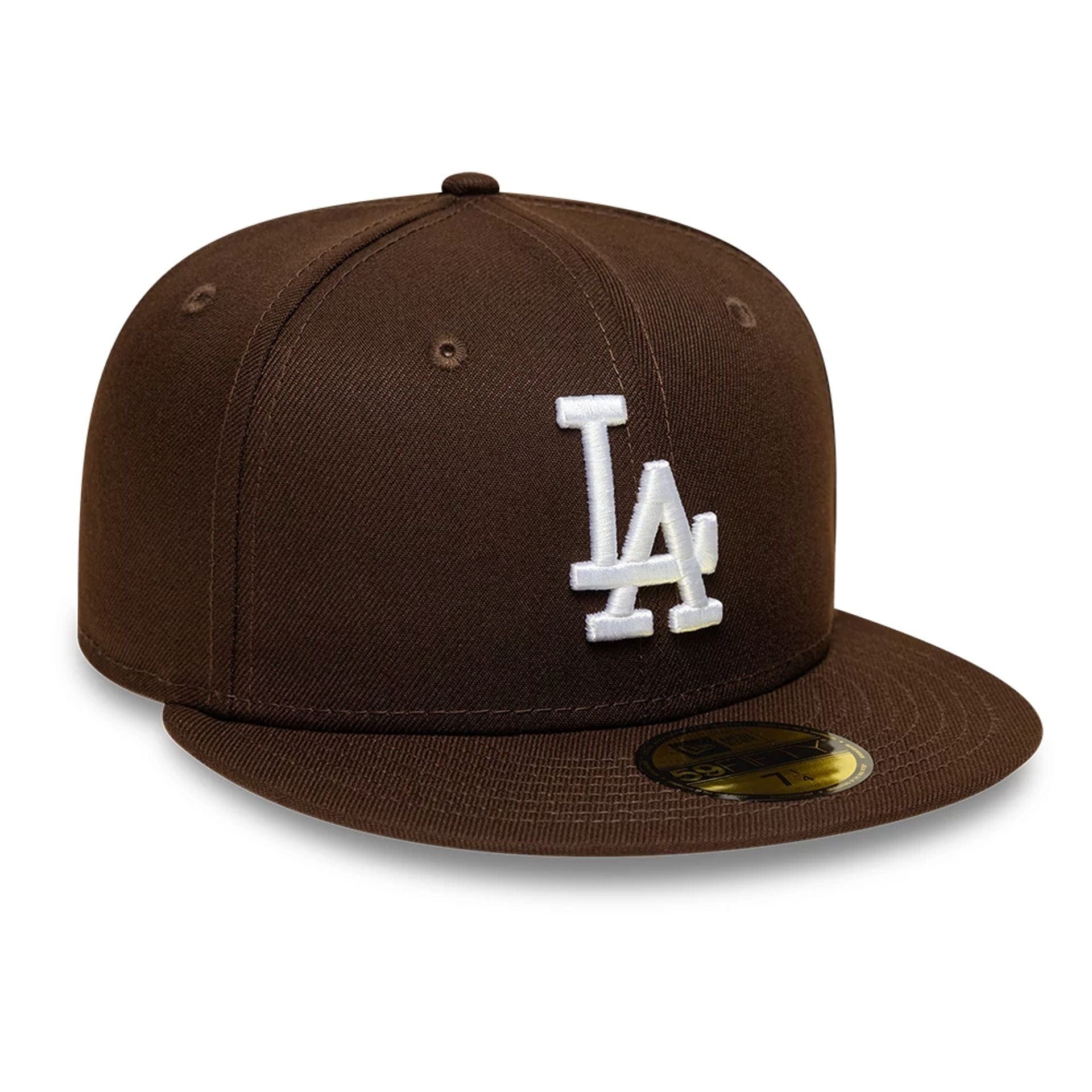 LA Dodgers MLB Dark Brown 59FIFTY Fitted Cap