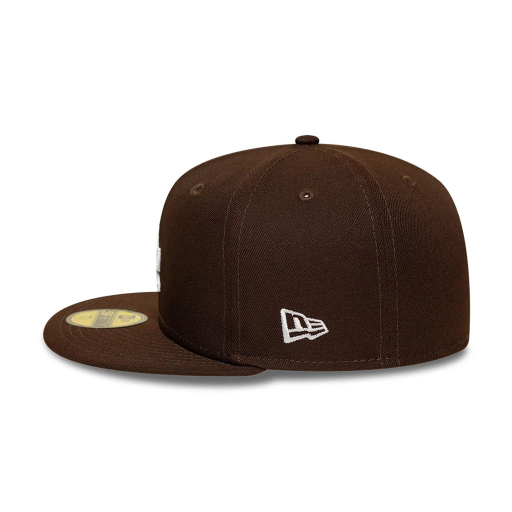 LA Dodgers MLB Dark Brown 59FIFTY Fitted Cap
