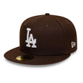 LA Dodgers MLB Dark Brown 59FIFTY Fitted Cap