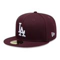 LA Dodgers MLB Dark Purple 59FIFTY Fitted Cap