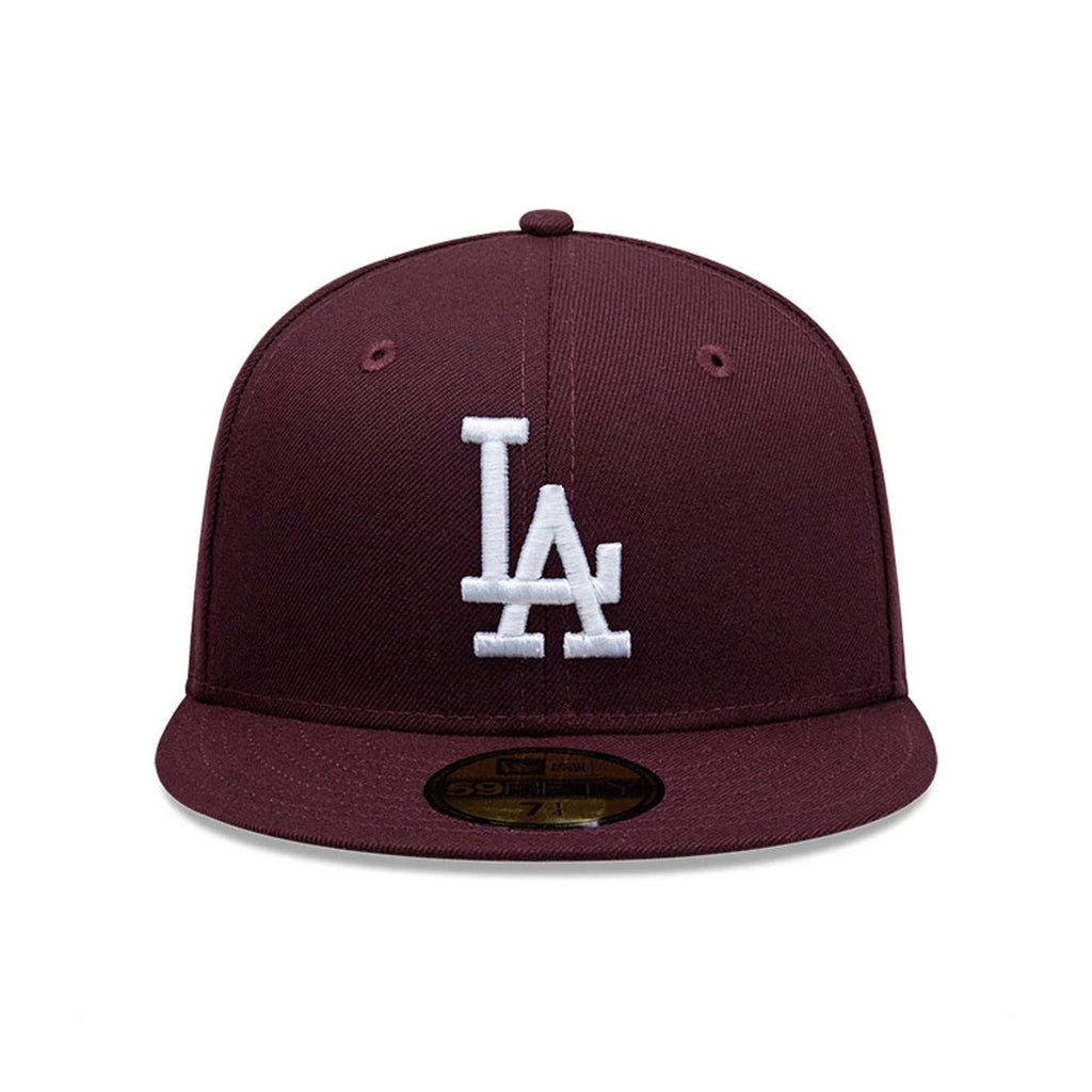LA Dodgers MLB Dark Purple 59FIFTY Fitted Cap
