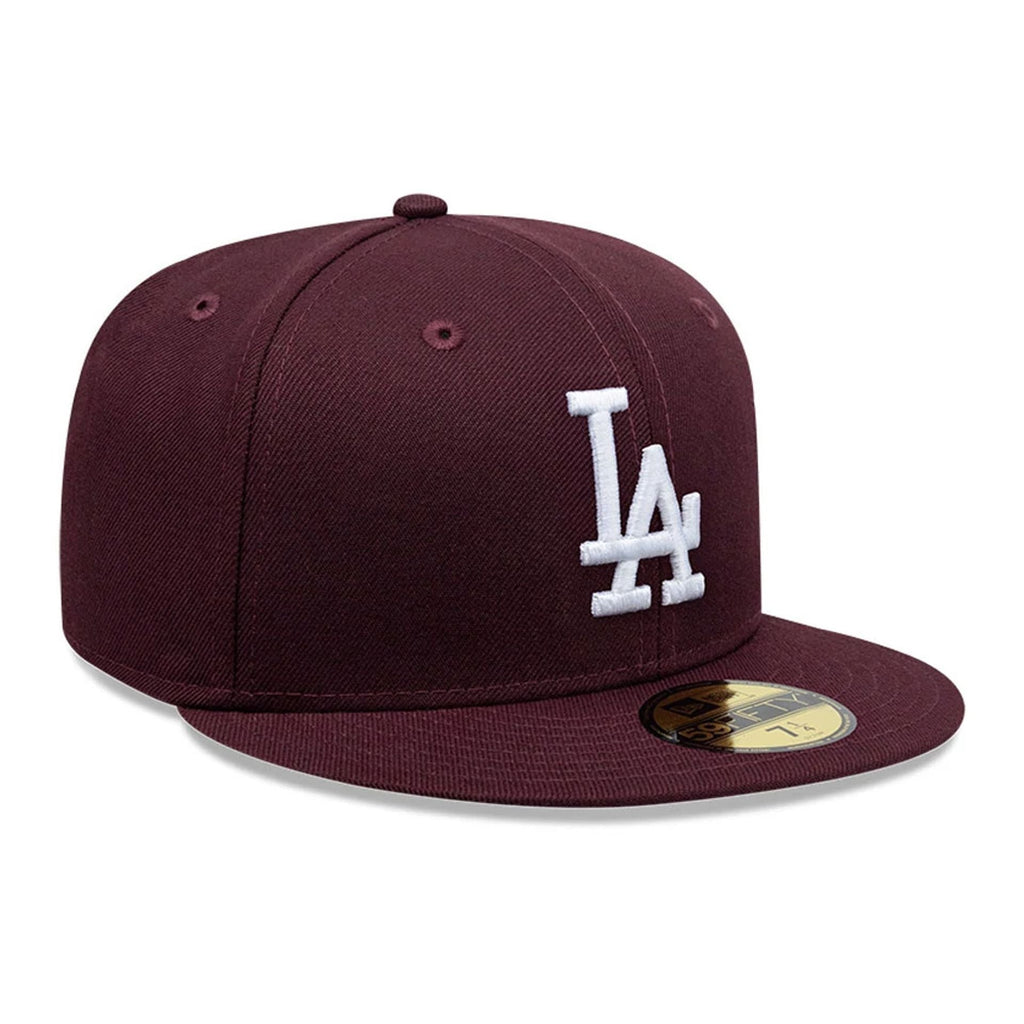 LA Dodgers MLB Dark Purple 59FIFTY Fitted Cap