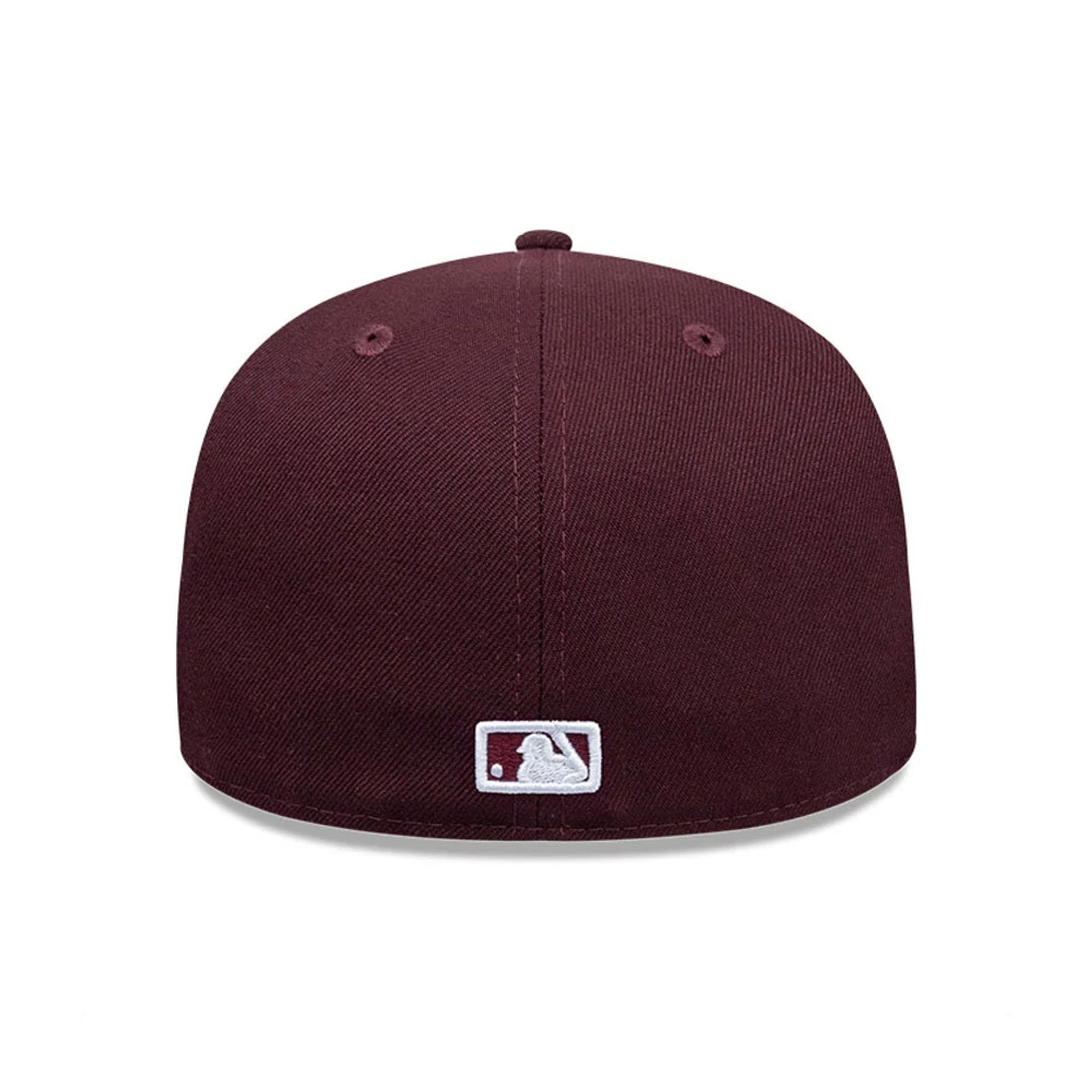 LA Dodgers MLB Dark Purple 59FIFTY Fitted Cap