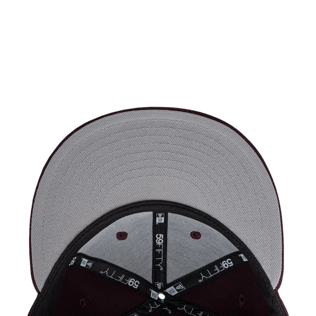 LA Dodgers MLB Dark Purple 59FIFTY Fitted Cap