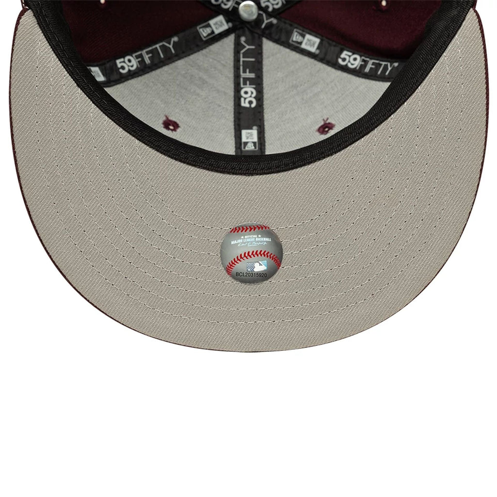Chicago White Sox MLB Dark Purple 59FIFTY Fitted Cap