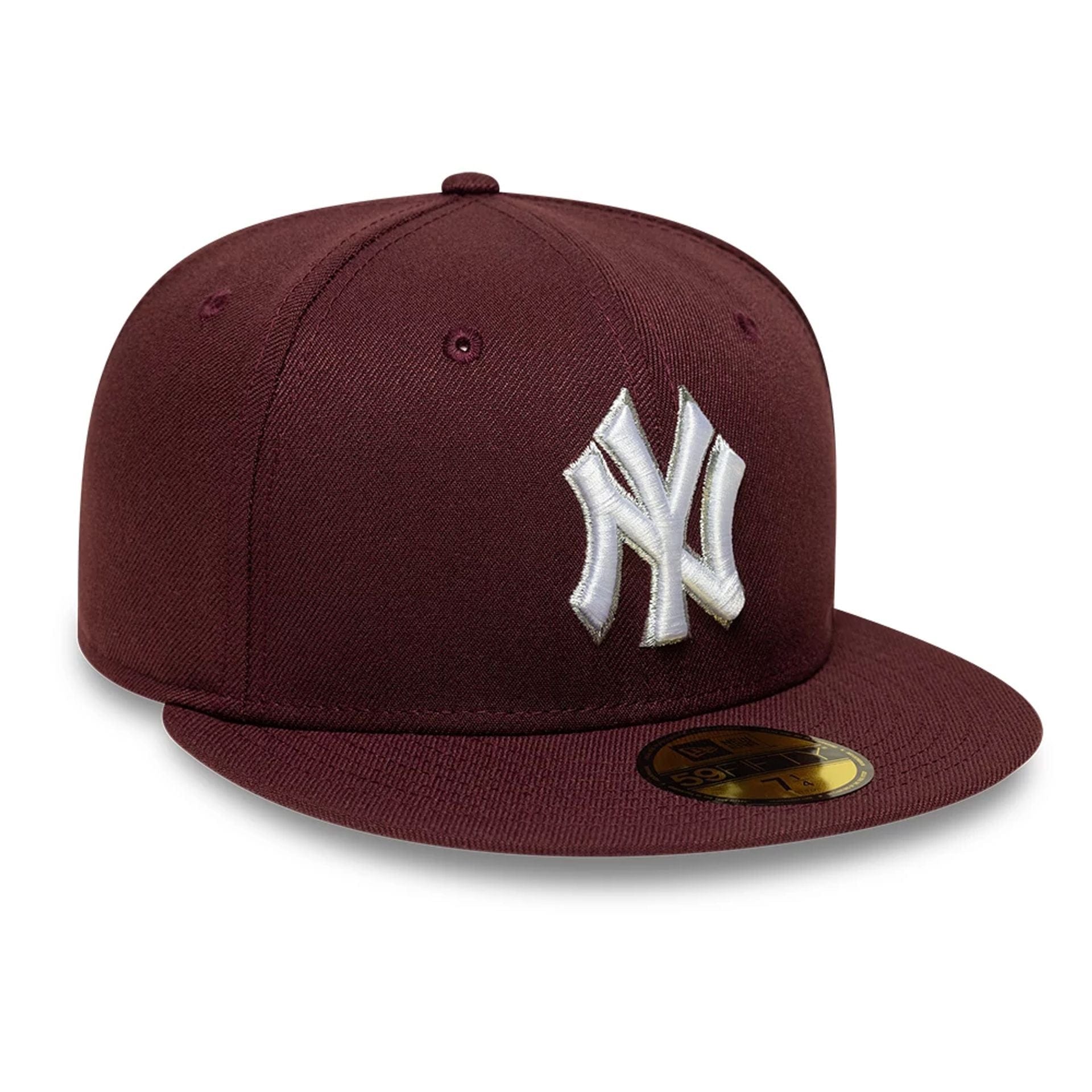 New York Yankees MLB Dark Purple 59FIFTY Fitted Cap