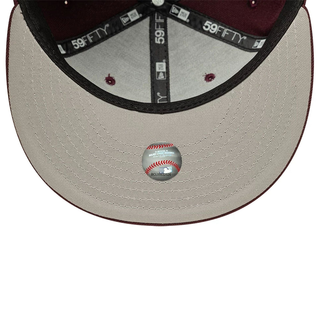 New York Yankees MLB Dark Purple 59FIFTY Fitted Cap