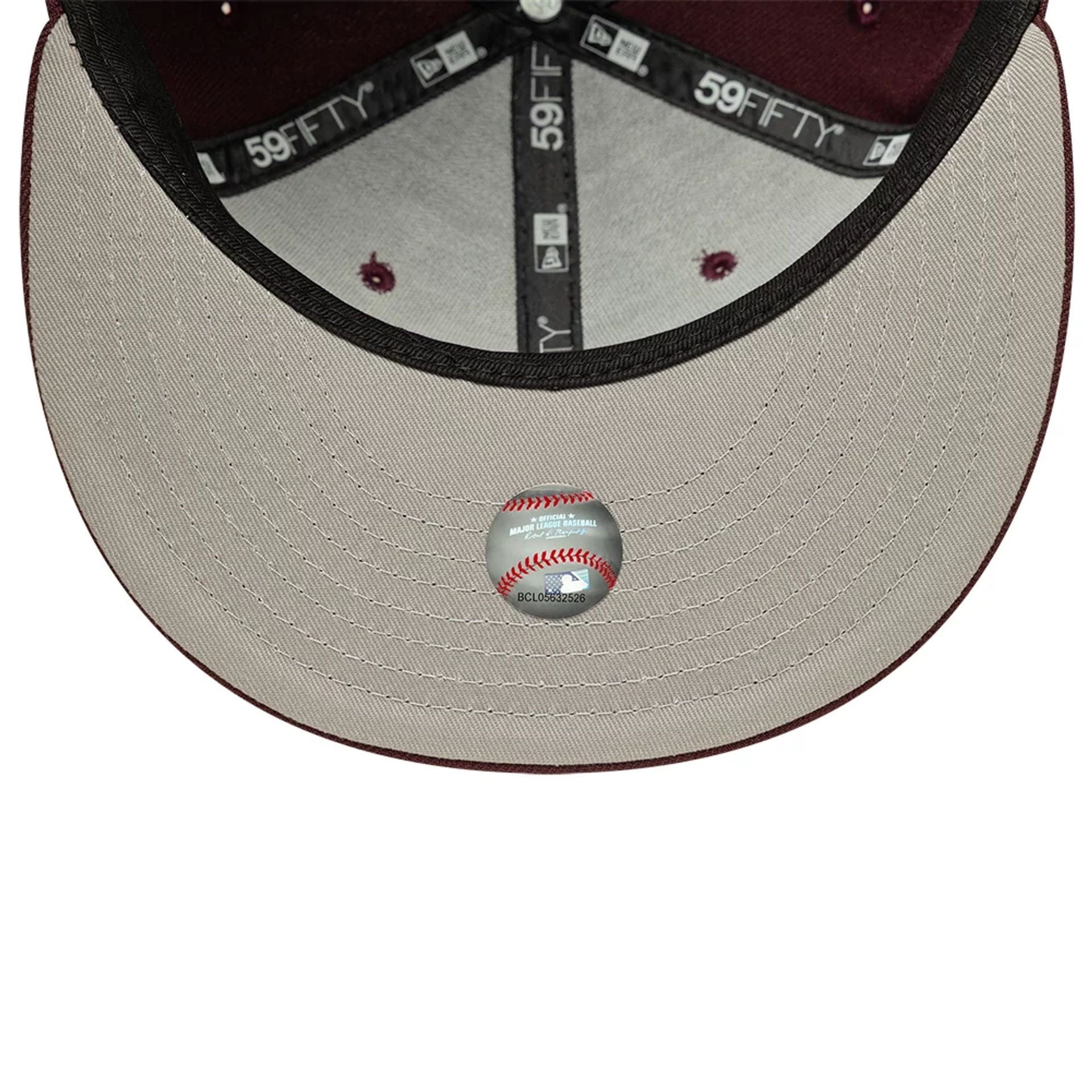 New York Yankees MLB Dark Purple 59FIFTY Fitted Cap
