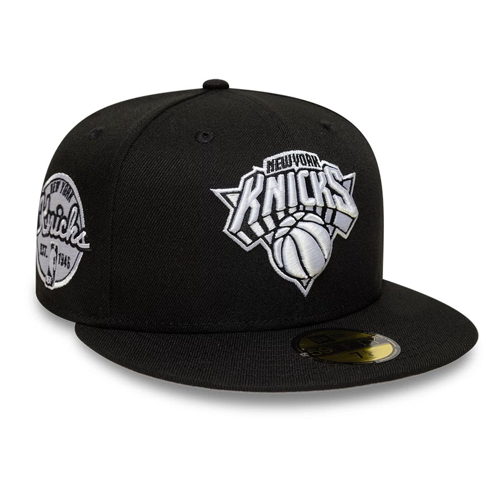 New York Knicks NBA Black 59FIFTY Fitted Cap