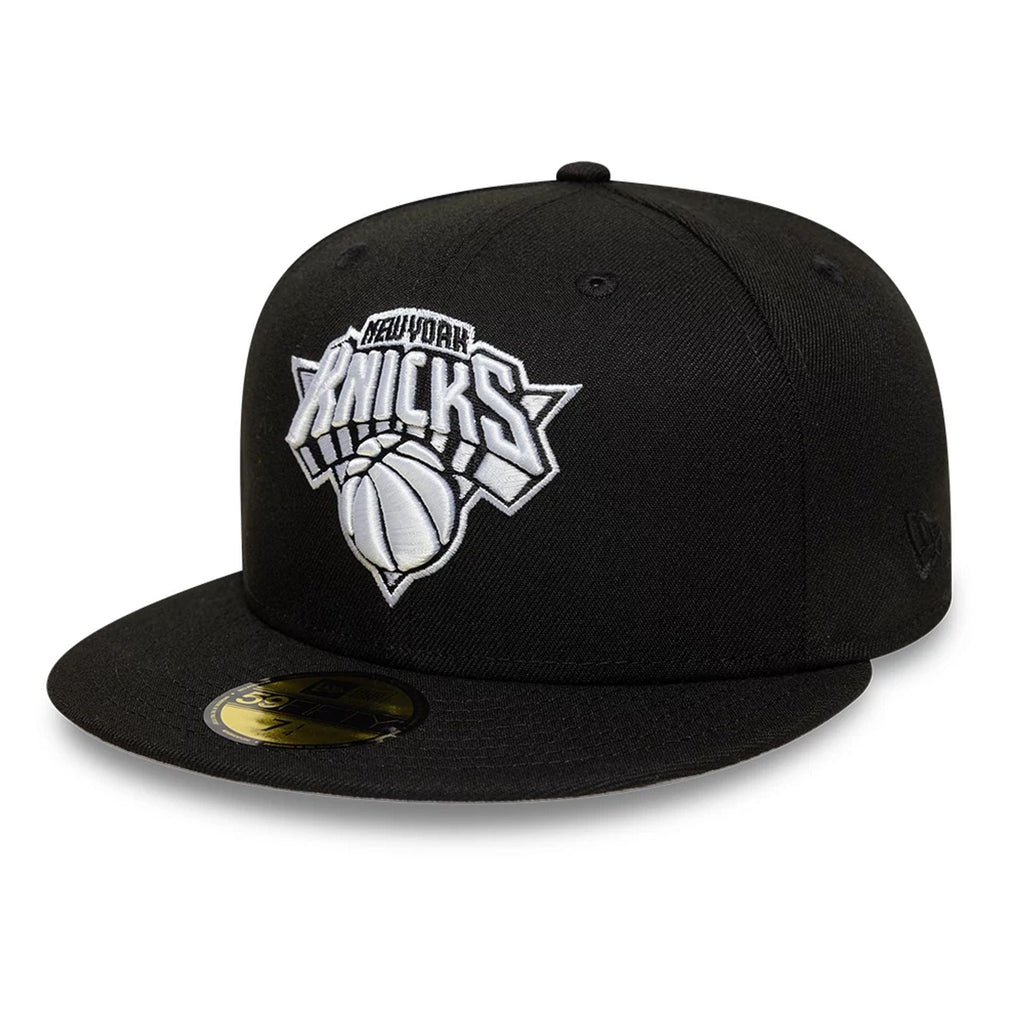 New York Knicks NBA Black 59FIFTY Fitted Cap