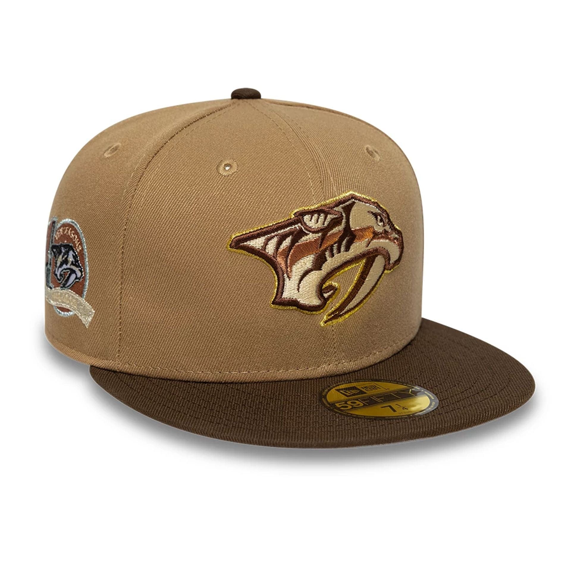 Nashville Predators NHL Beige59FIFTY Fitted Cap
