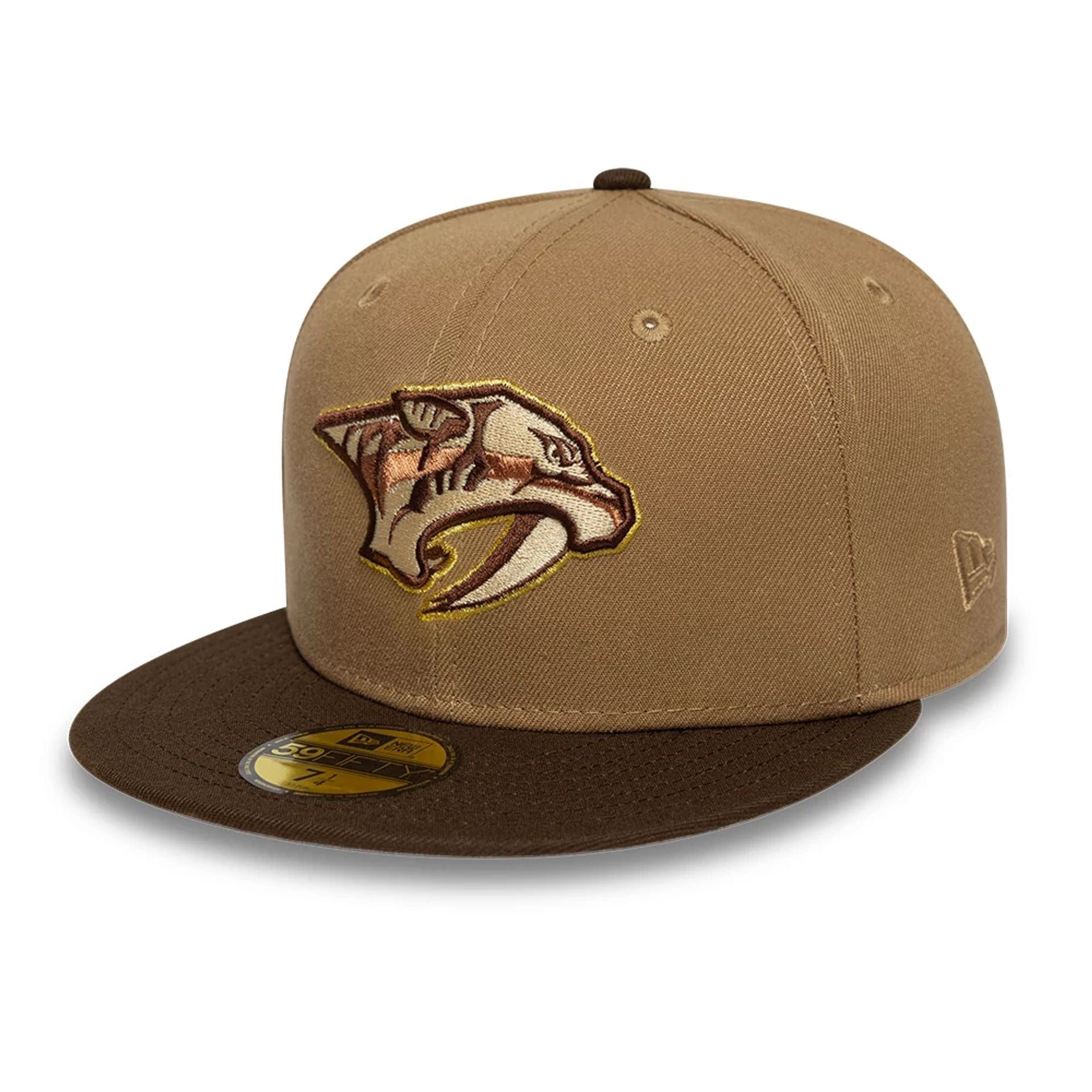 Nashville Predators NHL Beige59FIFTY Fitted Cap