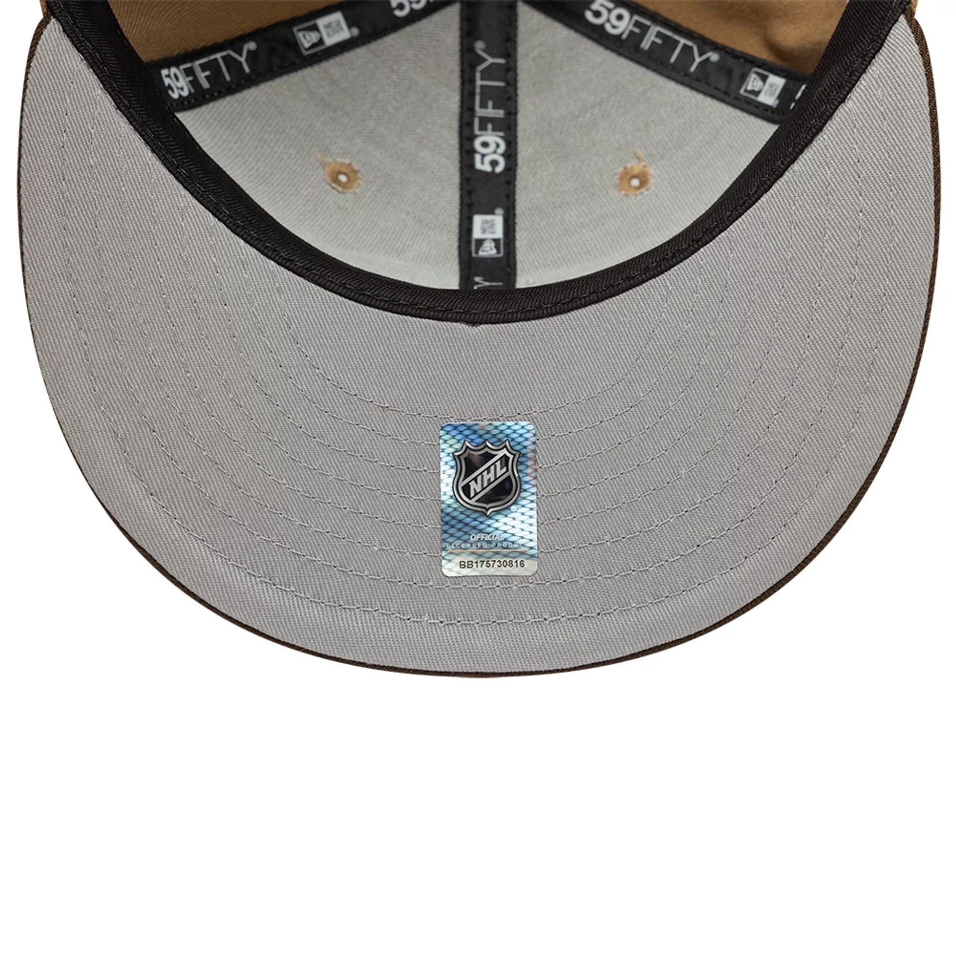 Nashville Predators NHL Beige59FIFTY Fitted Cap