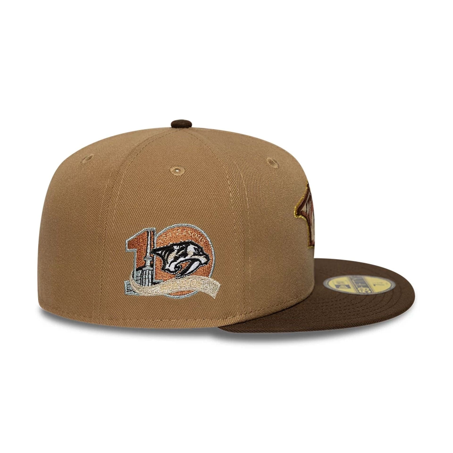 Nashville Predators NHL Beige59FIFTY Fitted Cap