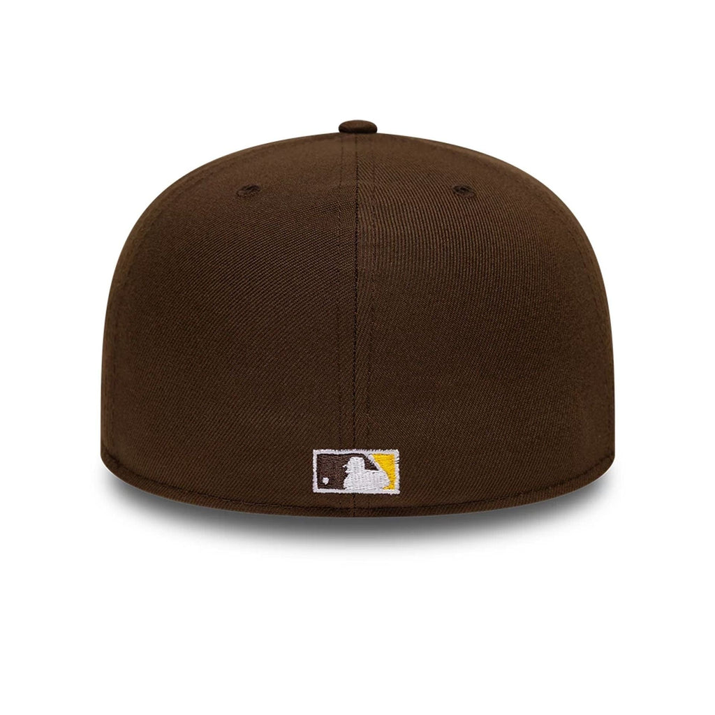 San Diego Padres MLB Dark Brown 59FIFTY A-Frame Fitted Cap